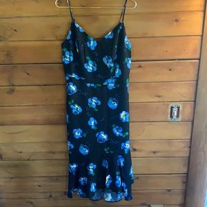 Banana Republic Floral Midi Dress 12T